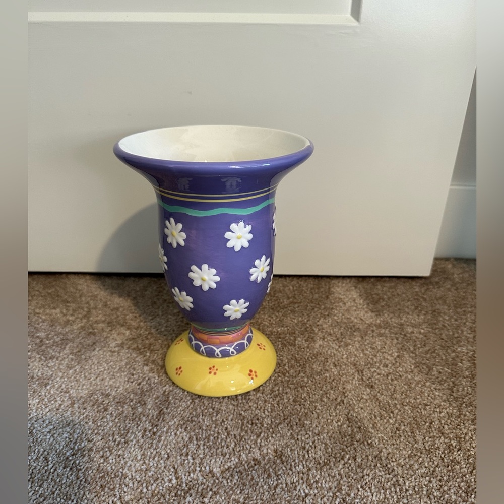 Spring/Easter Vase (8 in high X 6 in wide at top)